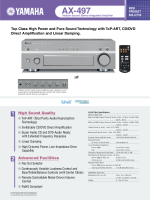 Yamaha AX-497-Brochure